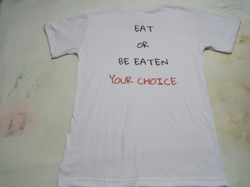 Eat or Be Eaten Graphic Tee