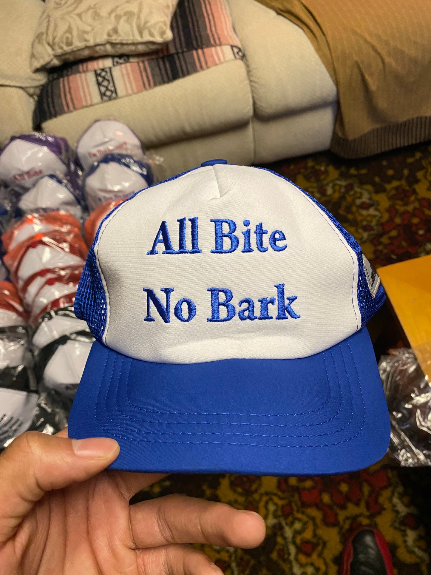 “All Bite No Bark” Trucker Hat
