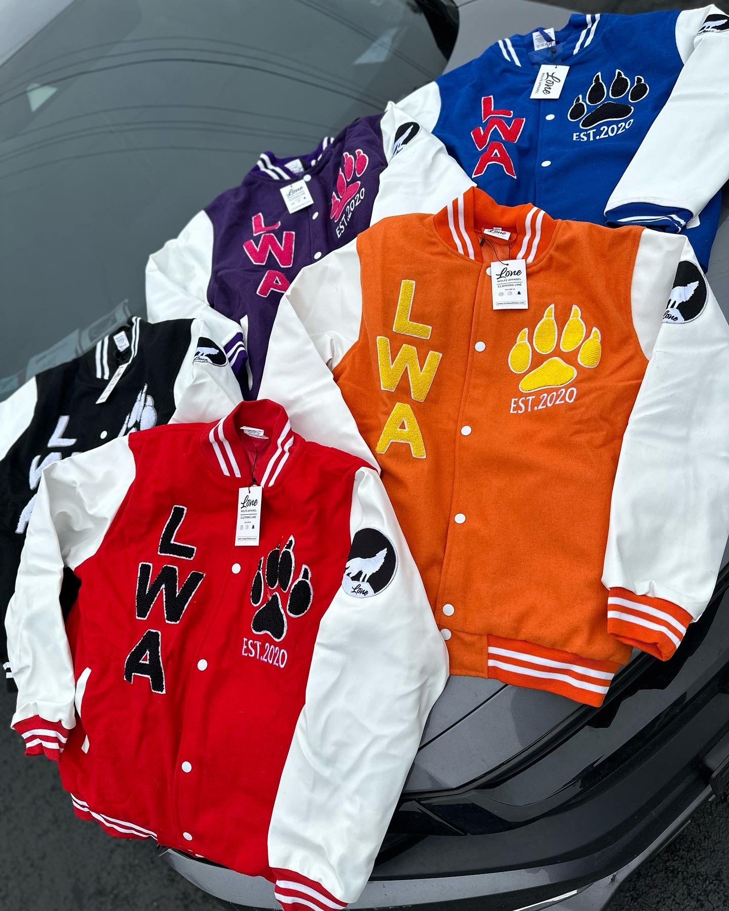 LWA “Varsity Letterman Jacket” – Lone Wolfe Apparel